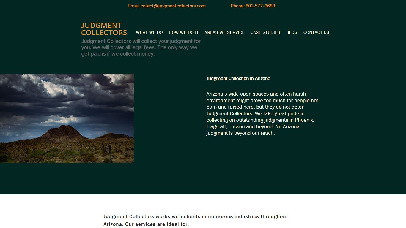 Arizona - JUDGMENT COLLECTORS